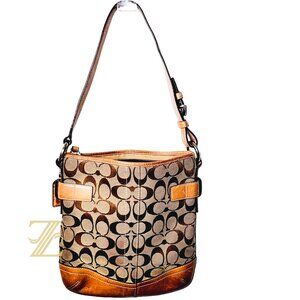 COACH✨Signature Crossbody (canvas & leather) No. JO5M-3577 ✨